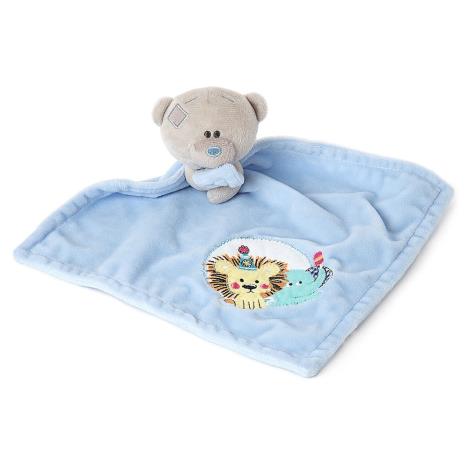 Tiny Tatty Teddy Bear Blue Baby Comforter £7.99